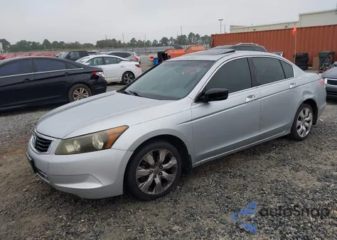 2010 Honda Accord 2.4 Ex-L из США, поврежденный, VIN 1HGCP2F86AA024088